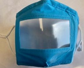 Non-Medical Face Mask with Window