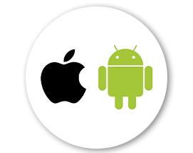 Apple and Android icon